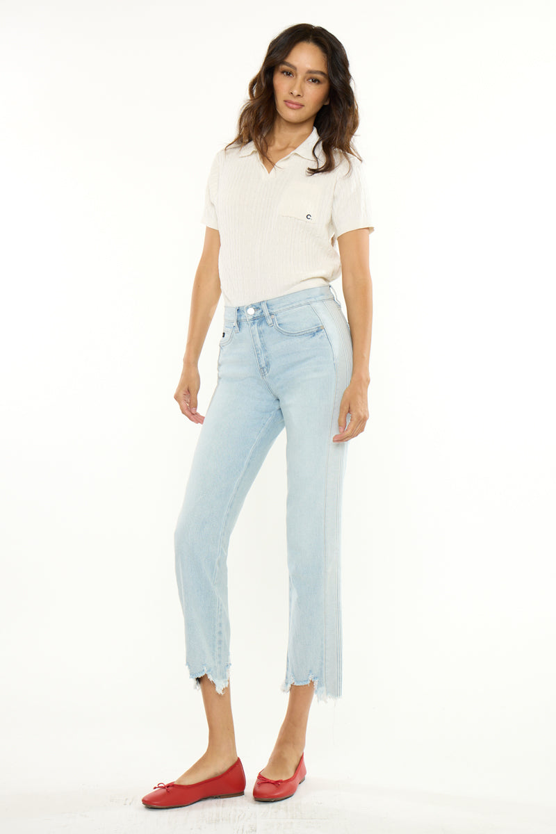 Erin High Rise Slim Straight