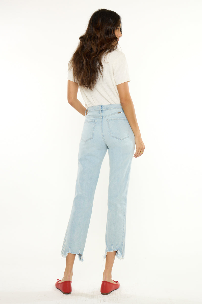 Erin High Rise Slim Straight