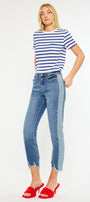 Erin High Rise Slim Straight Leg Jeans - Official Kancan USA