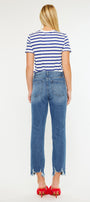 Erin High Rise Slim Straight Leg Jeans - Official Kancan USA