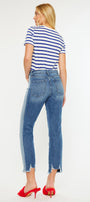 Erin High Rise Slim Straight Leg Jeans - Official Kancan USA