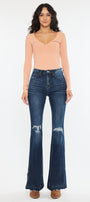 Bailey High Rise Flare Jeans - Official Kancan USA