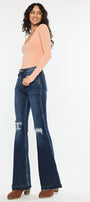 Bailey High Rise Flare Jeans - Official Kancan USA