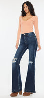 Bailey High Rise Flare Jeans - Official Kancan USA
