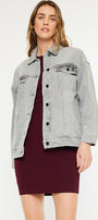 Aaliyah Oversized Denim Jacket - Official Kancan USA
