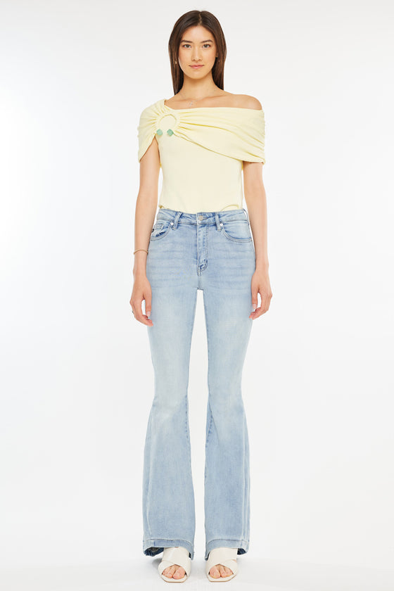 Thandie High Rise Flare Jeans - Official Kancan USA