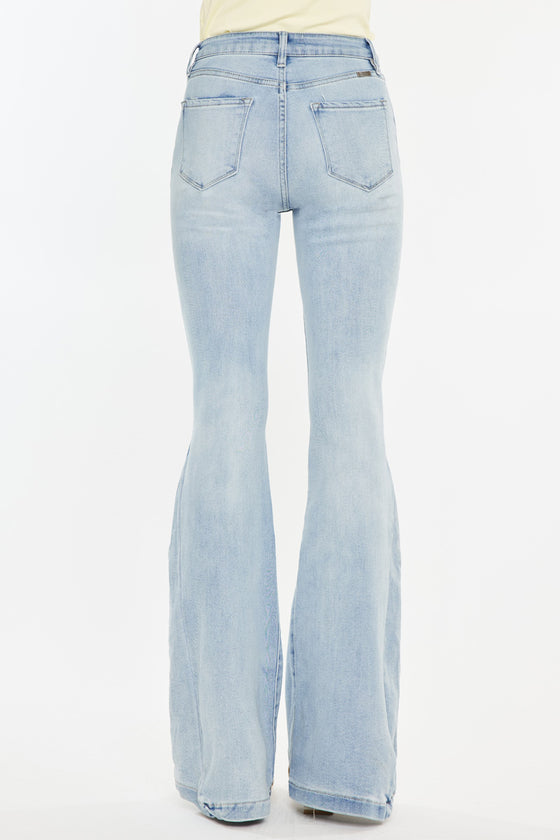 Thandie High Rise Flare Jeans - Official Kancan USA