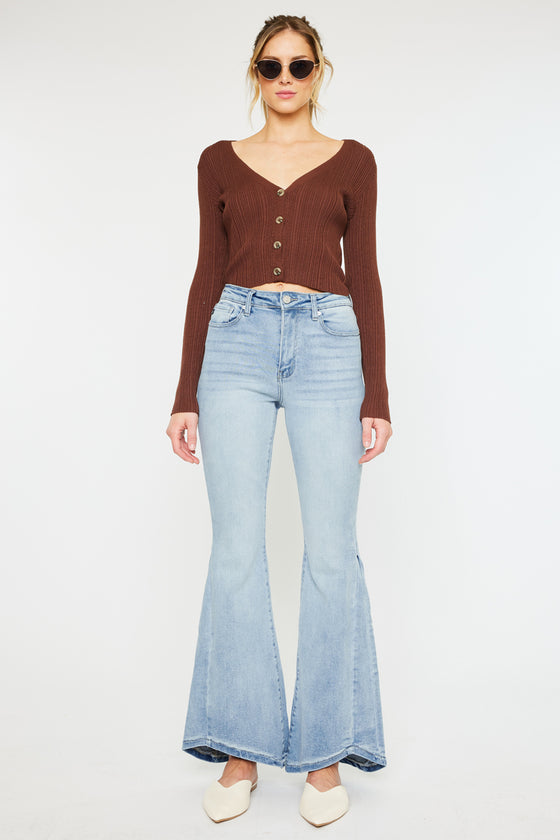 Thandie High Rise Flare Jeans - Official Kancan USA
