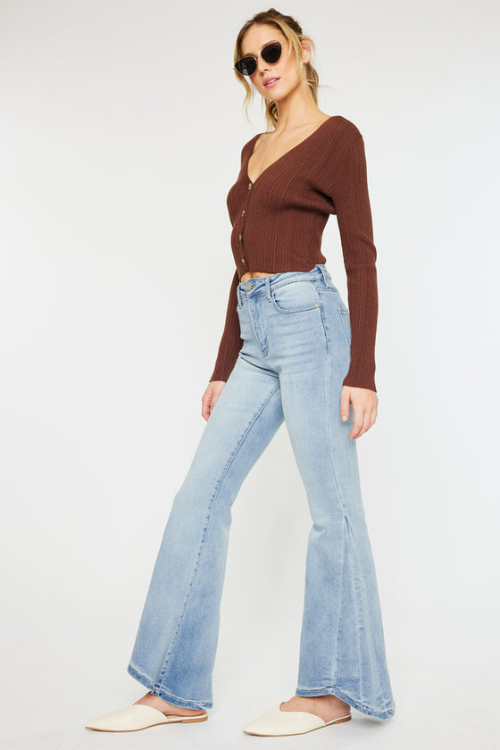 Thandie High Rise Flare Jeans - Official Kancan USA