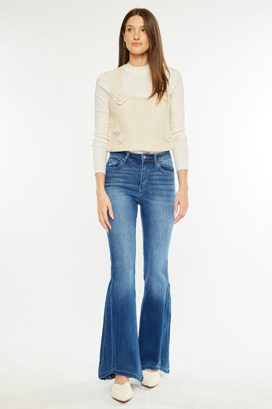 Thandie High Rise Flare Jeans - Official Kancan USA