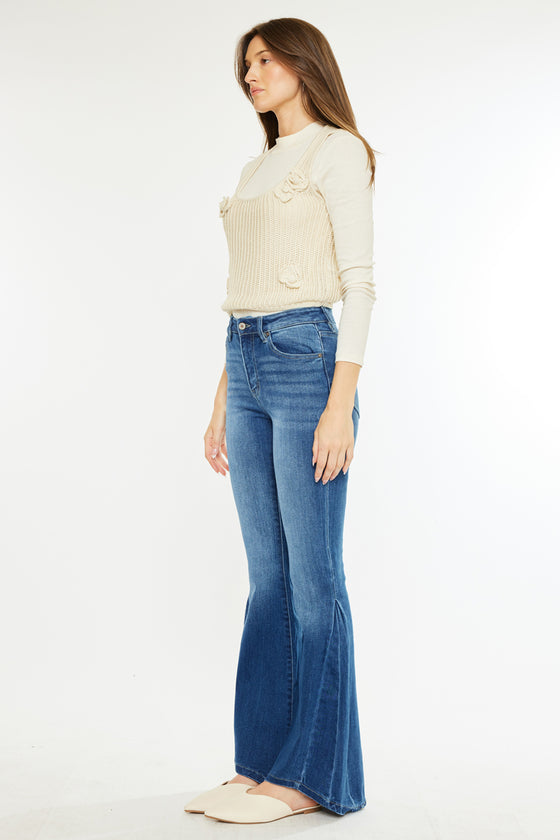 Thandie High Rise Flare Jeans - Official Kancan USA