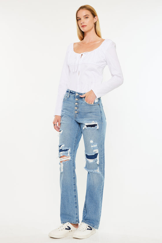 Briar Ultra High Rise 90's Boyfriend Jeans - Official Kancan USA