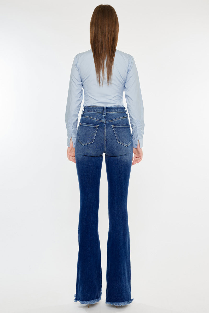 Ashton High Rise Flare Jeans - Official Kancan USA