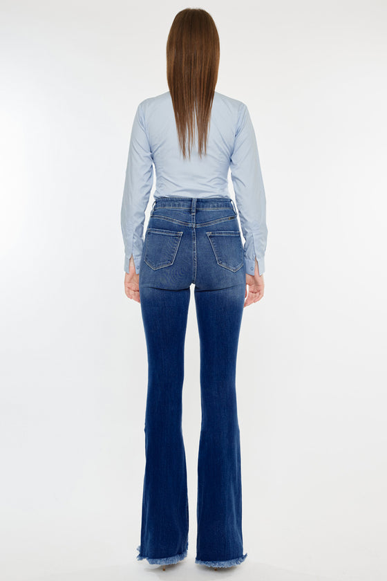 Ashton High Rise Flare Jeans - Official Kancan USA