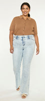Cayla High Rise Flare (Plus Size) - Official Kancan USA