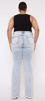 Cayla High Rise Flare Jeans (Plus Size) - Official Kancan USA
