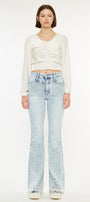 Ashton High Rise Flare Jeans - Official Kancan USA