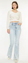 Ashton High Rise Flare Jeans - Official Kancan USA