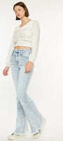 Ashton High Rise Flare Jeans - Official Kancan USA