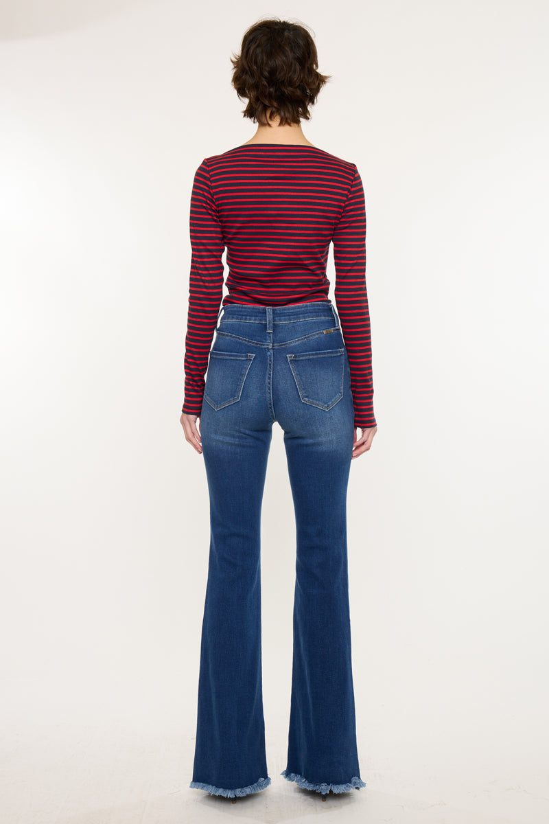 Ashton High Rise Flare – Kancan USA