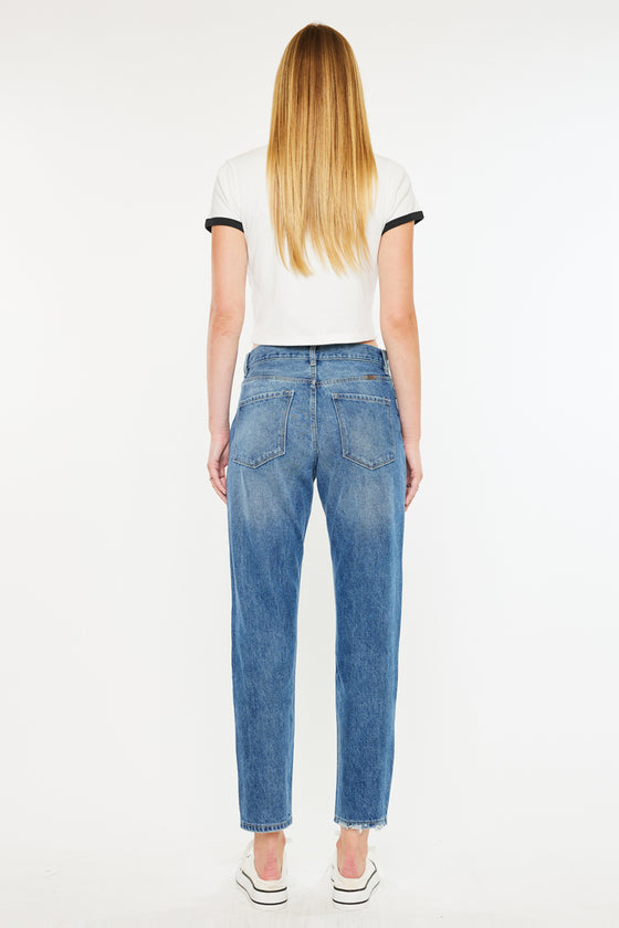 Esmee Ultra High Rise Mom Jeans - Official Kancan USA