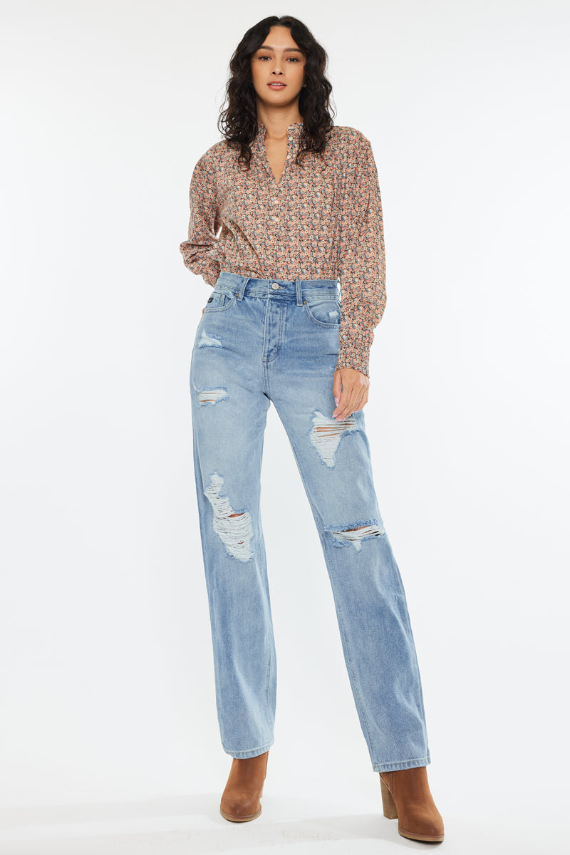 Letitia Ultra High Rise 90's Boyfriend Jeans - Official Kancan USA