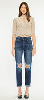 Chantal Ultra High Rise Mom Jeans - Official Kancan USA