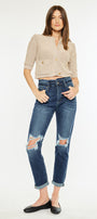 Chantal Ultra High Rise Mom Jeans - Official Kancan USA