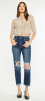 Chantal Ultra High Rise Mom Jeans - Official Kancan USA