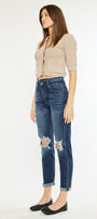 Chantal Ultra High Rise Mom Jeans - Official Kancan USA