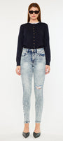 Hazel High Rise Super Skinny Jeans - Official Kancan USA