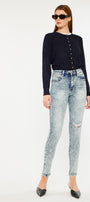 Hazel High Rise Super Skinny Jeans - Official Kancan USA