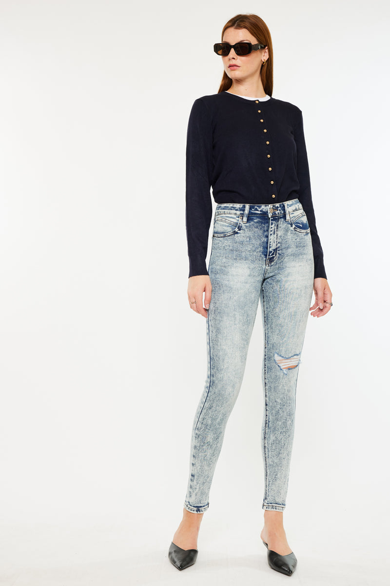Hazel High Rise Super Skinny Jeans - Official Kancan USA