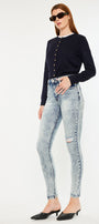 Hazel High Rise Super Skinny Jeans - Official Kancan USA