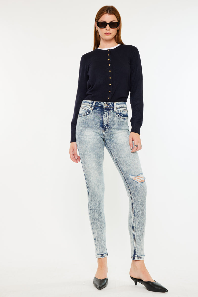 Hazel High Rise Super Skinny Jeans - Official Kancan USA