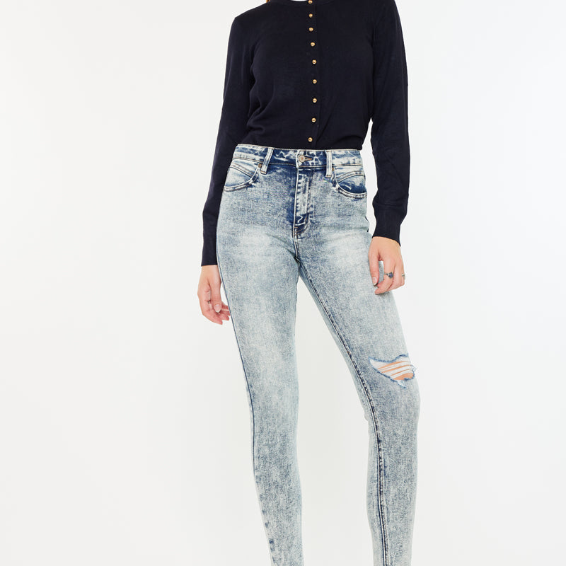 Hazel High Rise Super Skinny Jeans - Official Kancan USA
