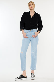  Missy High Rise Slim Straight Jeans - Official Kancan USA