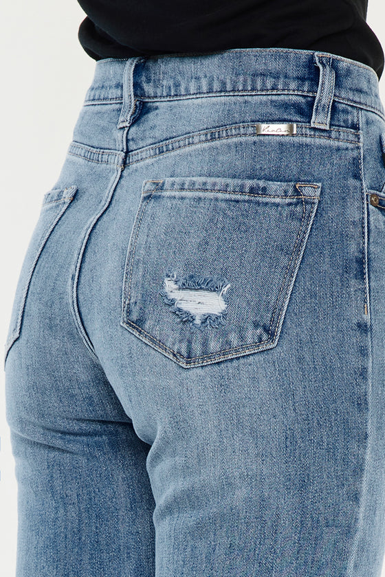Missy High Rise Slim Straight Jeans - Official Kancan USA
