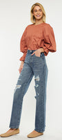 Stephanie Ultra High Rise 90's Boyfriend Jeans - Official Kancan USA