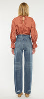 Stephanie Ultra High Rise 90's Boyfriend Jeans - Official Kancan USA