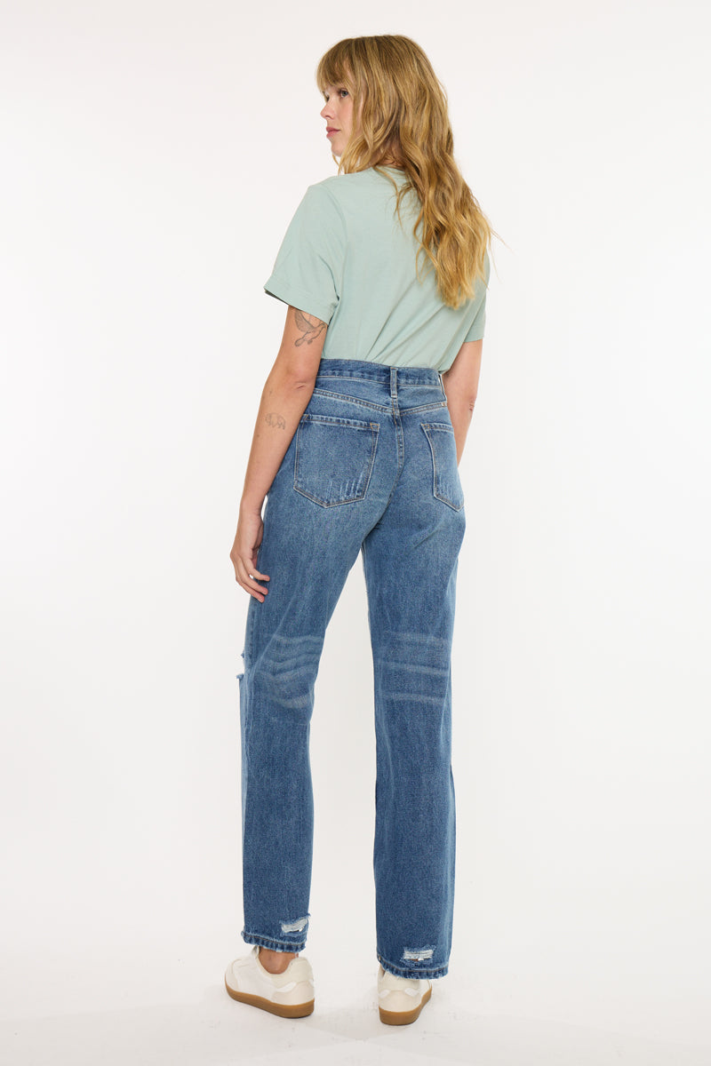Stephanie Ultra High Rise 90's Boyfriend - Official Kancan USA