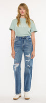 Stephanie Ultra High Rise 90's Boyfriend - Official Kancan USA