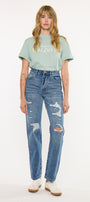 Stephanie Ultra High Rise 90's Boyfriend - Official Kancan USA