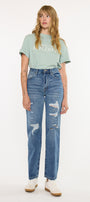 Stephanie Ultra High Rise 90's Boyfriend - Official Kancan USA