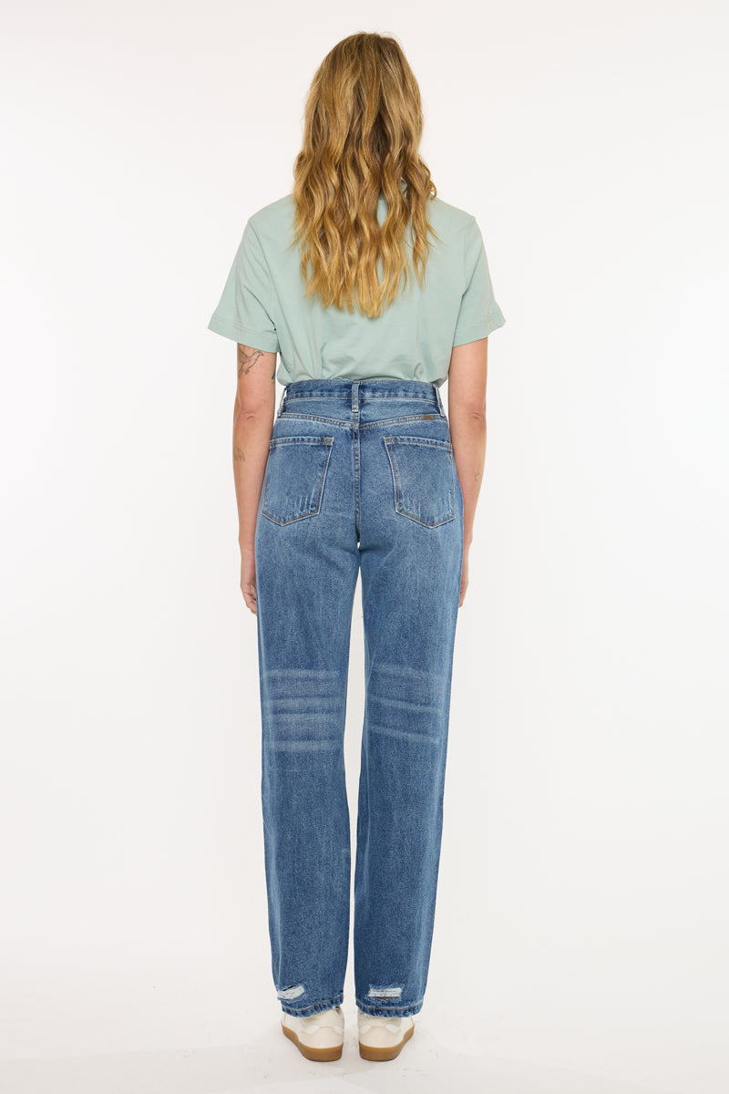 Stephanie Ultra High Rise 90's Boyfriend - Official Kancan USA