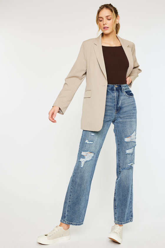Stephanie Ultra High Rise 90's Boyfriend Jeans