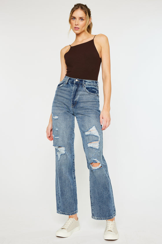 Stephanie Ultra High Rise 90's Boyfriend Jeans