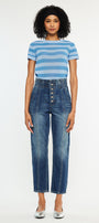 Bronte Ultra High Rise Mom Jeans - Official Kancan USA