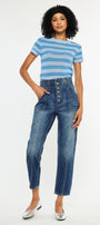 Bronte Ultra High Rise Mom Jeans - Official Kancan USA