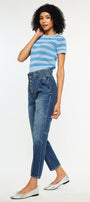 Bronte Ultra High Rise Mom Jeans - Official Kancan USA